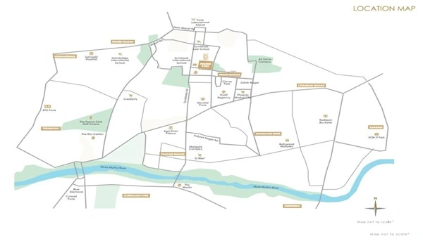 Pristine Kyra Location Map